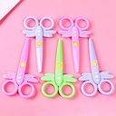 SCISSORS KIDS PLASTIC BUTTERFLY - OM-13 مقص