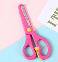SCISSORS KIDS PLASTIC SPRING - OM-14 مقص