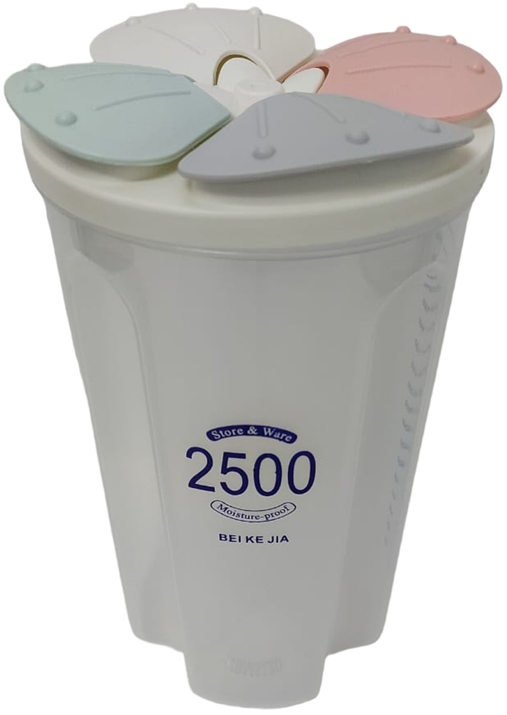 PLASTIC CONTAINER  4COMPARTMENTS 311202 - JBMS120 علبة طعام