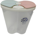 PLASTIC CONTAINER 2 COMPARTMENT 311219 - JBMS121 علبة طعام