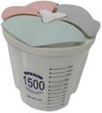 PLASTIC CONTAINER 3  COMPARTMENT S - JBMS119 حاويات الطعام