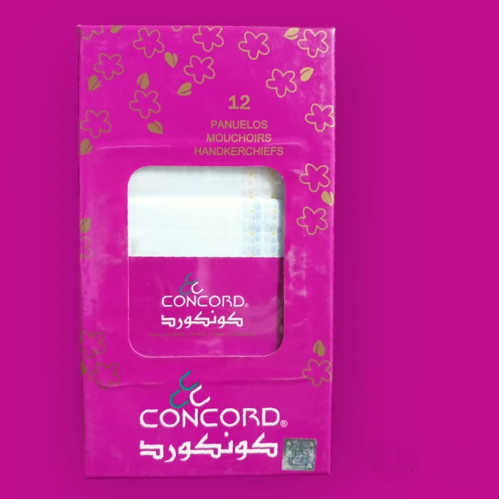 CONCORD H KERCHIEF LADIES MIX - CHKL52