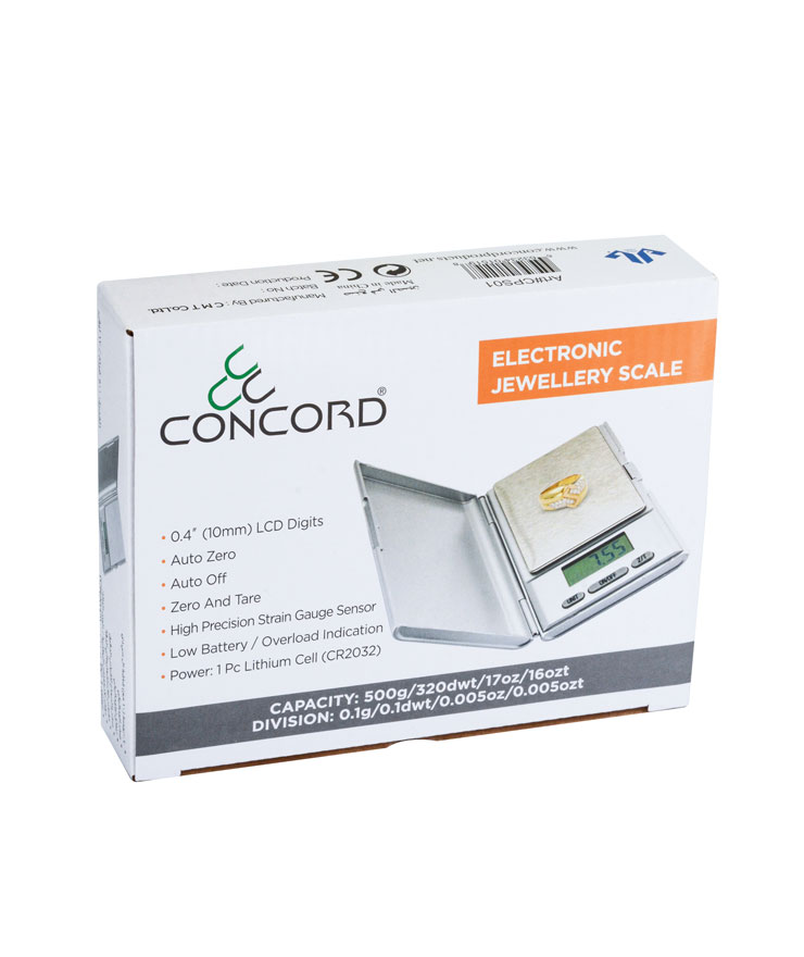 CONCORD WEIGHING SCALE POCKET CPS02 - CPS01