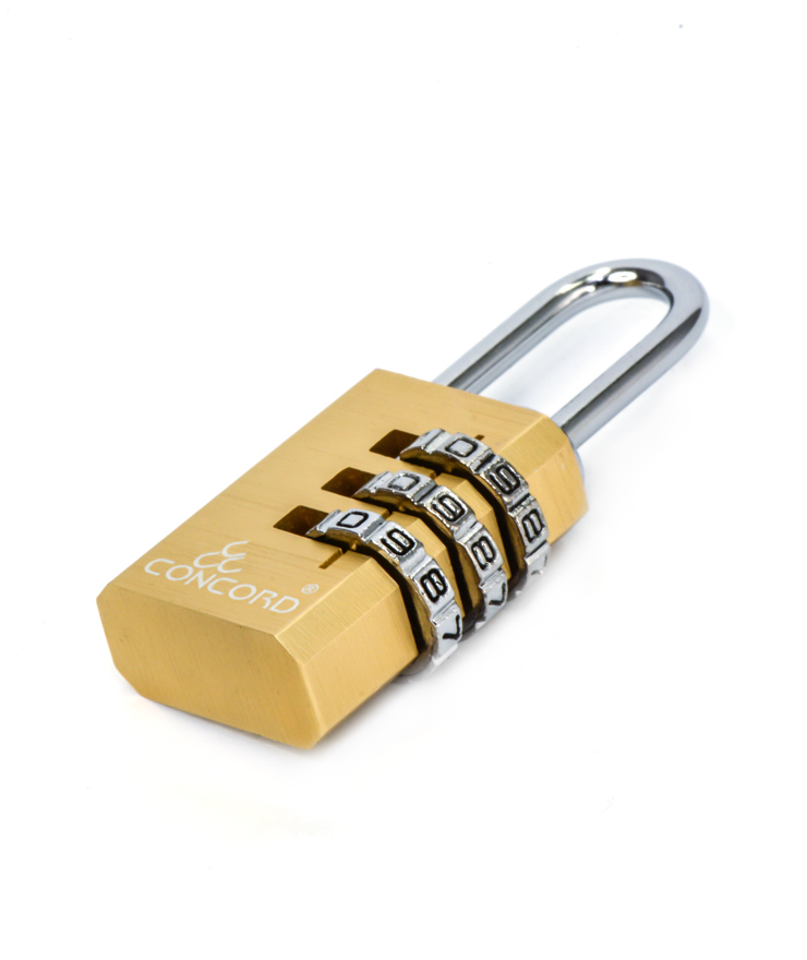 CONCORD PADLOCK ALUMINUM GOLD - CPL7021 قفل