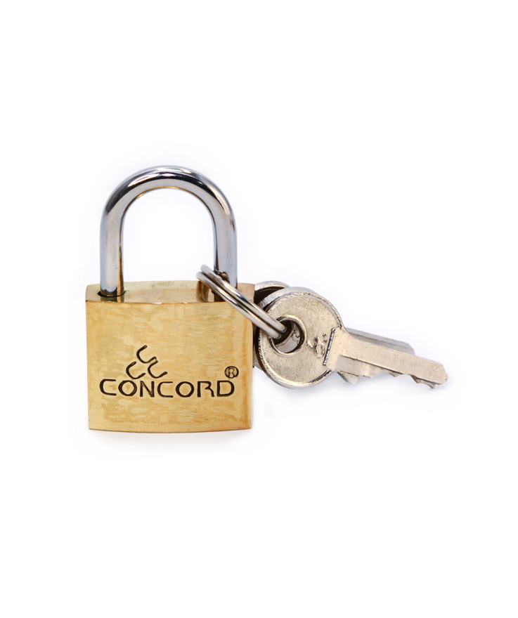 CONCORD PADLOCK BRASS 20MM - CPL281 قفل