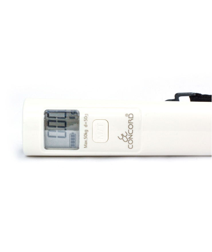 CONCORD LUGGAGE SCALE NO BATTERY CELS03 مقياس الأمتعة يعمل بدون بطارية
