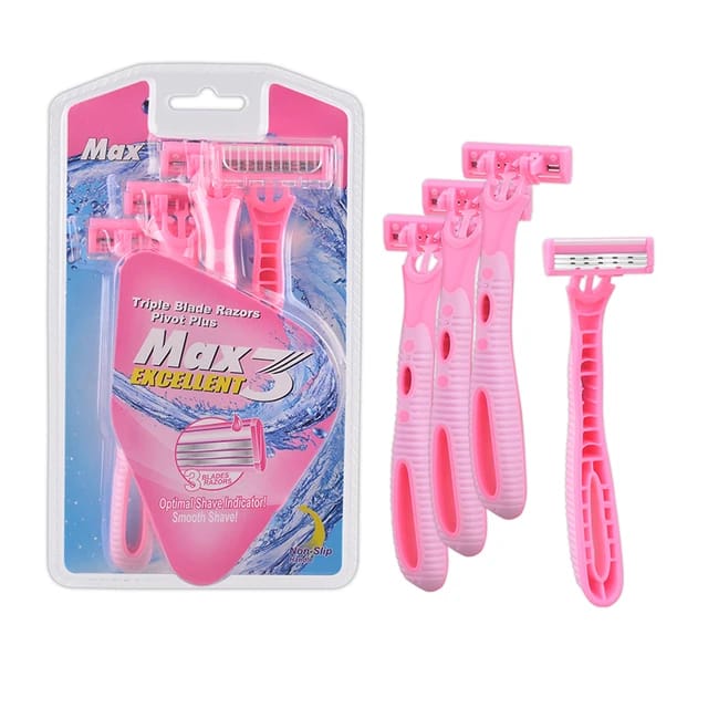 RAZOR MAX-3 EXCELLENT 4PCS SET 913121 - JBM261 موس الحلاقة
