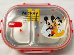 LUNCH BOX CARTOON MULTIPLY BOXES 2COMPARTMENTS K401M - JBMS51 صندوق الغداء