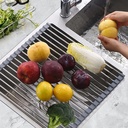 Kitchen Sink Folding Drain Rack JB-34 رف تصريف قابل للطي لحوض المطبخ