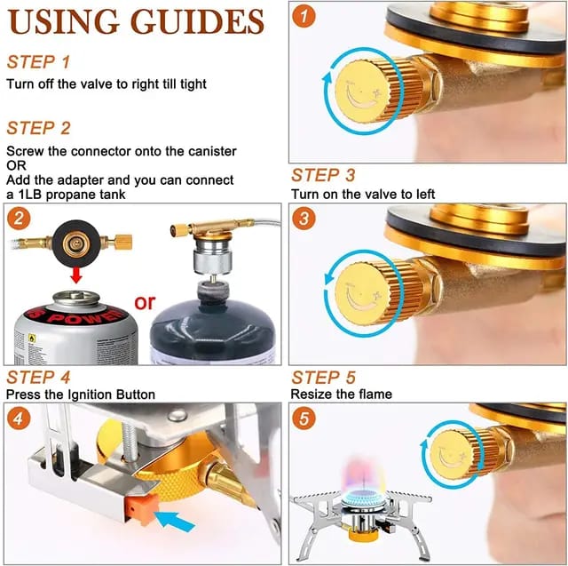 NAR GAS STOVE SCREW TYPE JBM317 - NGSS01 5081304332801 jb-106 طباخة