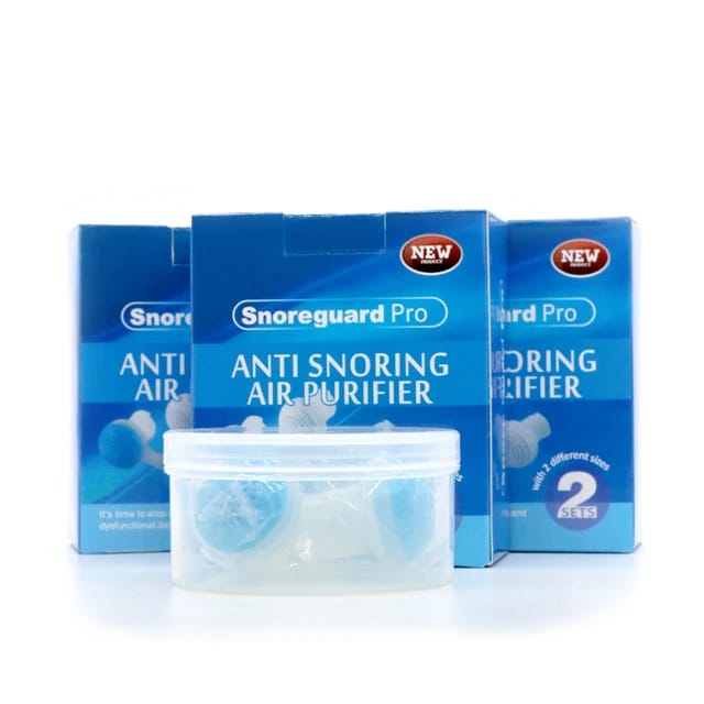 Snoreguard Pro Anti Snoring Air Purifier Nose Plugs JB-68 سدادات الأنف لتنقية الهواء ضد الشخير