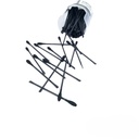 Xinlemei Cotton Buds Black JB-64 براعم القطن باللون الأسود
