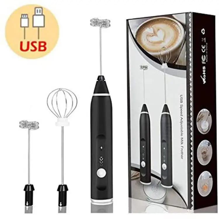 USB Speed Adjustable Milk Frother JB-65 رغوة حليب قابلة للتعديل بسرعة USB