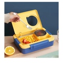 Lunch Box SS 1100+150ml Iqix #2540  JB-139  صندوق الغداء