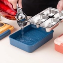 Lunch Box SS 1100+150ml Iqix #2540  JB-139  صندوق الغداء