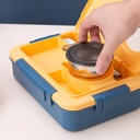Lunch Box SS 1100+150ml Iqix #2540  JB-139  صندوق الغداء