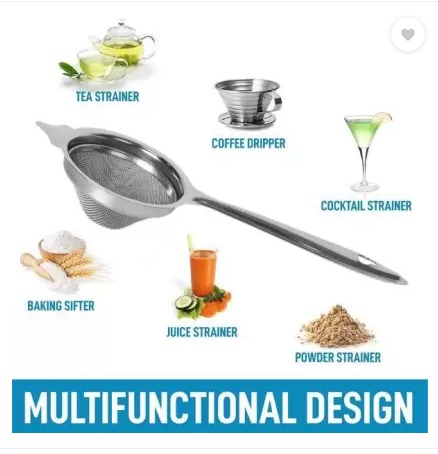 SAMRAT STAINLESS STEEL TEA STRAINER 5 C10-29 - SSSTS5 مصفاة