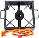 LPG GAS STOVE RANGE 12x12 WITH PIPE & KNOB C4-7 - SR12X12 موقد شديد التحمل