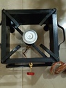 LPG GAS STOVE RANGE 12x12 WITH PIPE & KNOB C4-7 - SR12X12 موقد شديد التحمل