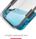 STEELO SOFRESH RECTANGLER CONTAINER 800ML 095220 - 100383 علبة طعام
