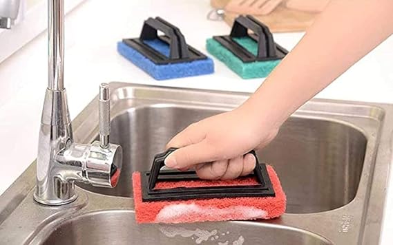 NFC HANDLE PAD HARD SCRUBBER 566359 C3-12 - 566359 تنظيف الاسفنج الصعب