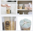 PLASTIC CONTAINER 3  COMPARTMENT S - JBMS119 حاويات الطعام