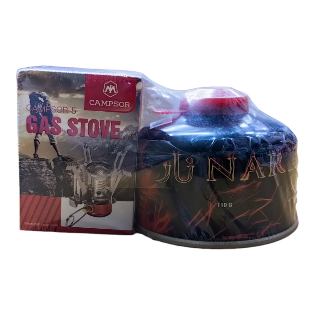 CAMPSOR GAS STOVE+NAR GAS 110GM - CAMPSOR5-110