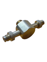 GAS CONNECTOR 2 HEAD BRASS ADAPTER JBM337-4 - OT-GA04 موصل الغاز