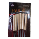 NAR BBQ SKEWERS WOODEN HANDLE  6PCS 008496 - NBSW-640 أسياخ
