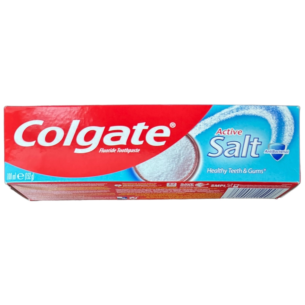 Colgate Toothpaste Active Salt 100ML معجون أسنان كولجيت بالملح النشط