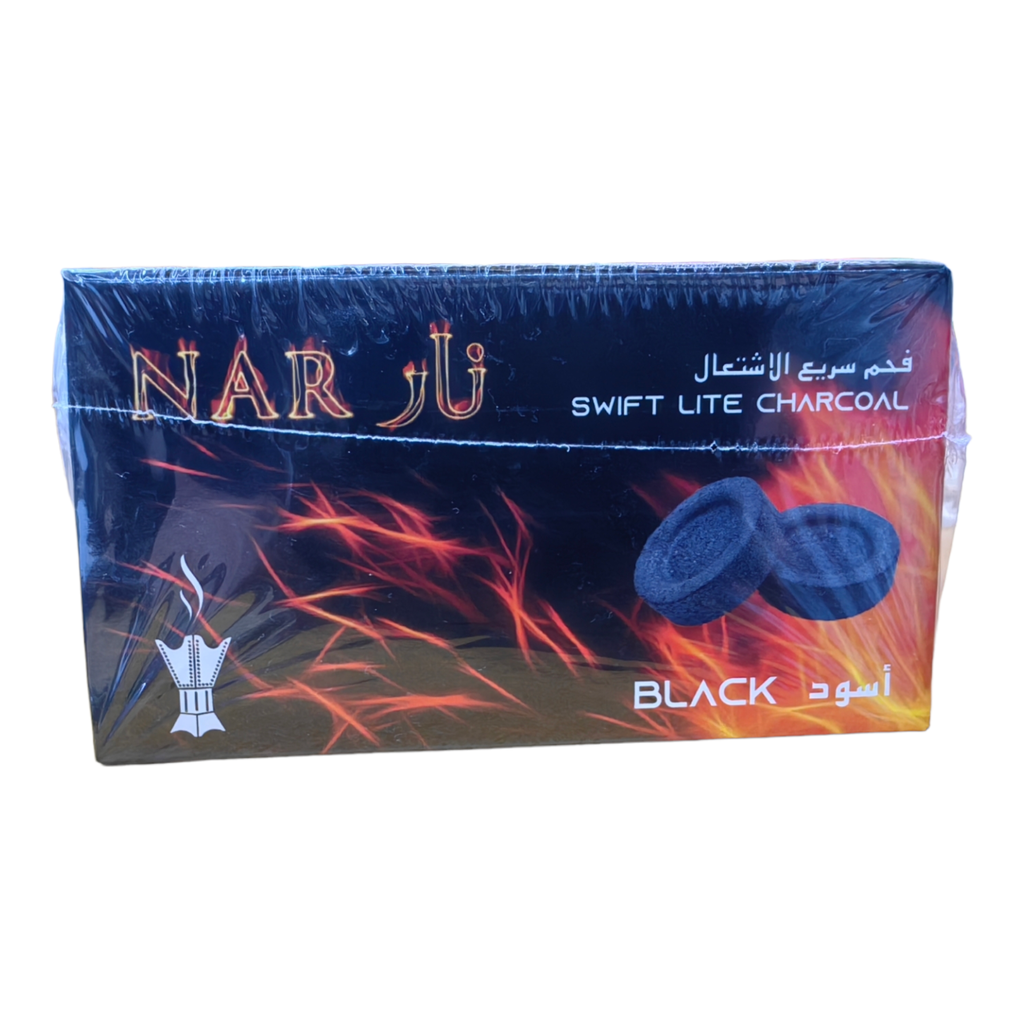 NAR CHARCOAL BLACK 33MM 80PC - NCB33