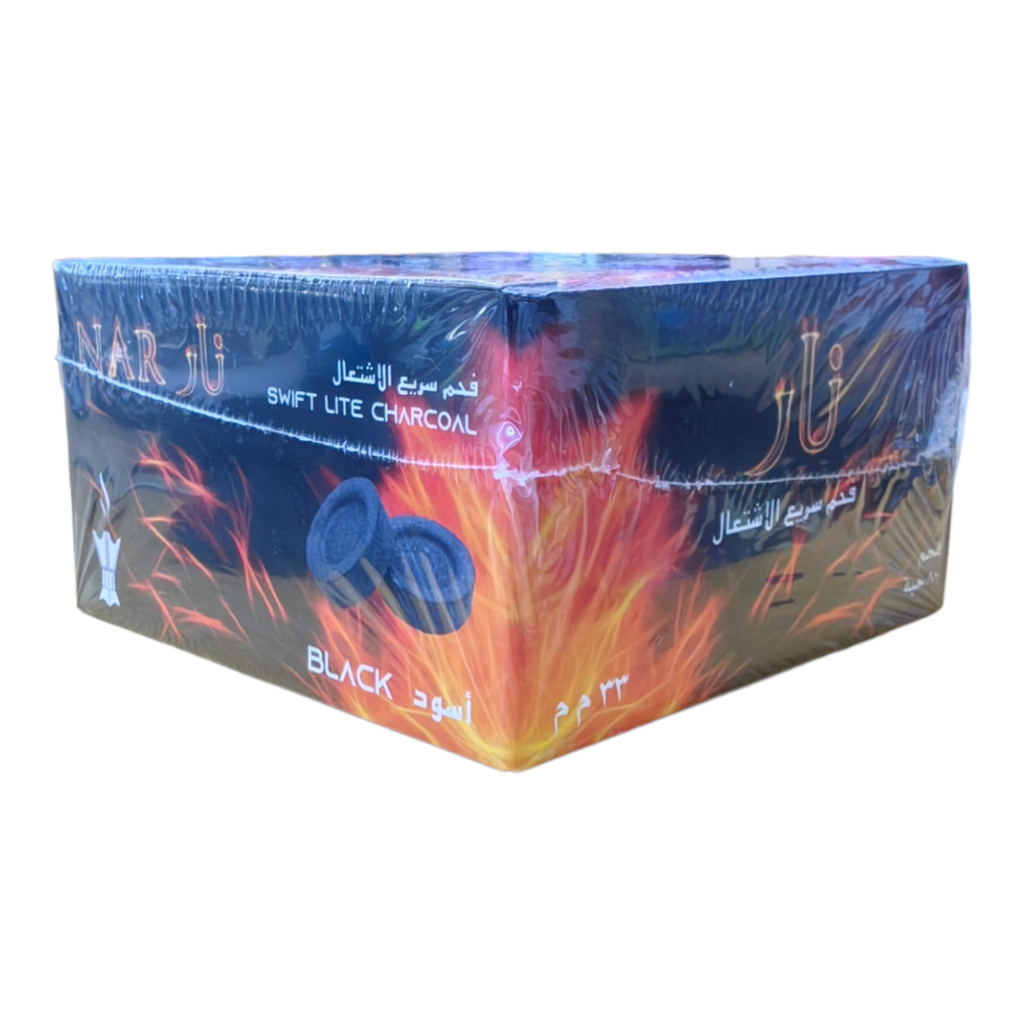 NAR CHARCOAL BLACK 33MM 80PC - NCB33