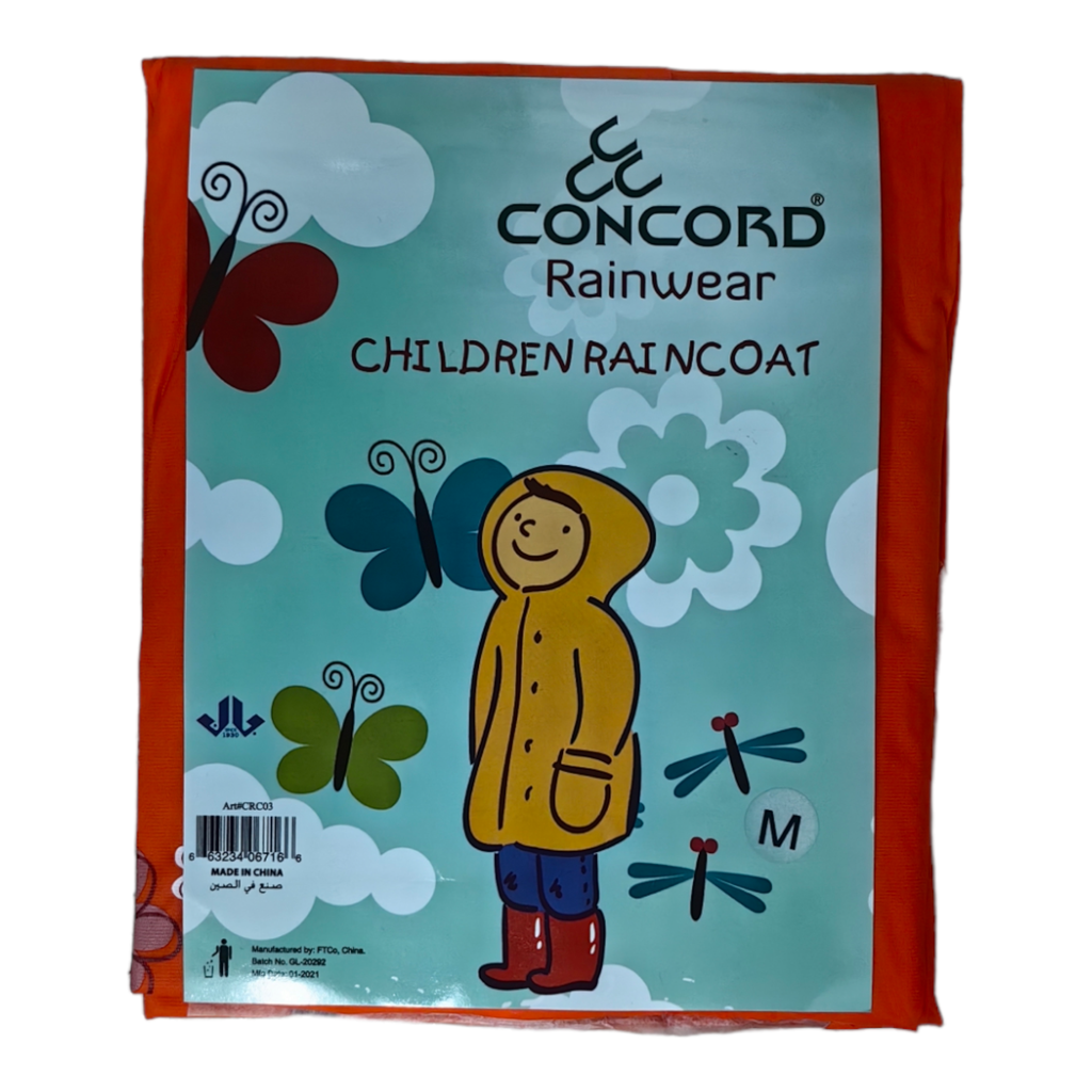 CONCORD RAIN COAT CHILD 0002 - CRC03 معطف المطر
