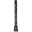 WALKING STICK FLOWER PRINT POUCH  JBM-101 0010105 - JBM-101 عصا المشي