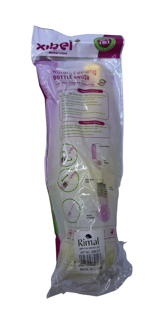BOTTLE BRUSH XIBEI  OPP 330106  (69429) - JBM011شاة الزجاجة