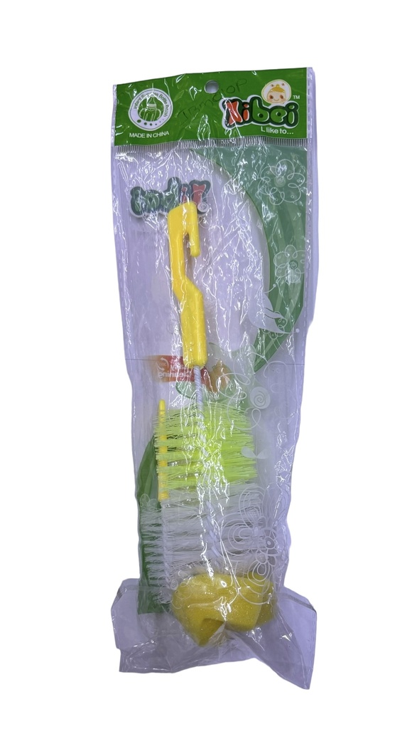 BOTTLE BRUSH XIBEI card OPP 330106  (69429) - JBM010P فرشاة الزجاجة