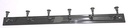Gupta Deluxe Wall Hanger Stainless Steel 7h - شماعات الملابس