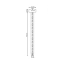 SHELF HANGING STRIP LONG - JBMS11 شريط تعليق الرف طويل