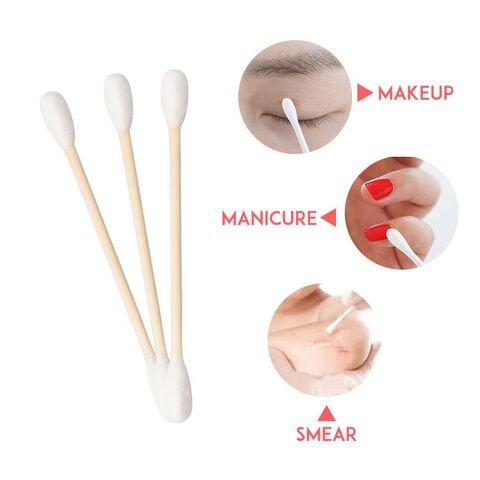 COTTON BUDS POUCH 100'S - OM-165 براعم قطن
