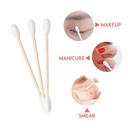 COTTON BUDS POUCH 100'S - OM-165 براعم قطن