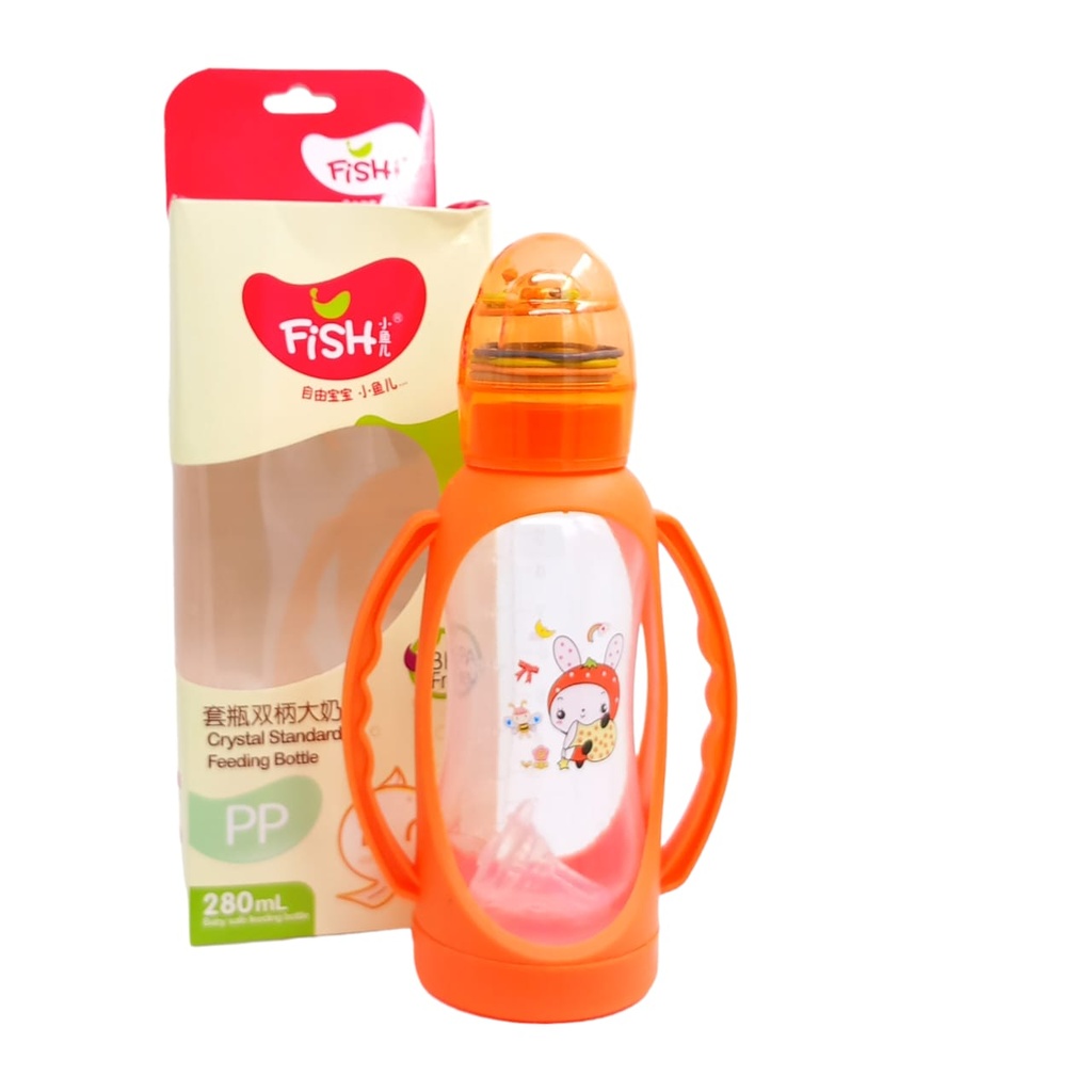 BABY FEEDING BOTTLE LITTLE FISH (LF-S8002) (A-443) - JBM143 زجاجة الرضاعة