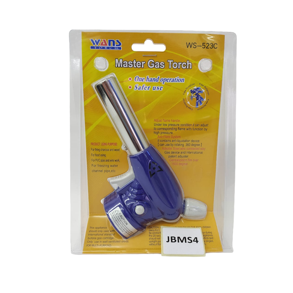 LIGHTER BUTANE GAS HEAD WS-523C 876127 085231 - JBMS4 رأس شعلة البوتان