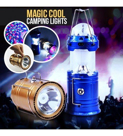 MAGIC COOL CAMPING LIGHT FLASH TORCH SH-5801 058019 - JBM-TR-5801 ضوء التخييم