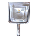NIVIA DUSTPAN STANILESS STEEL NO-4 - NDPSS4 مجرود