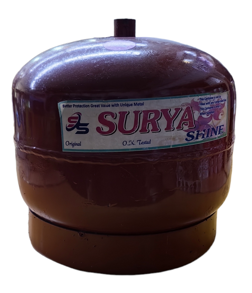 SURYA SHINE GAS STOVE 2KG CYLINDER INDIA C4-2 - SSGS2KG 2 كيلو اسطوانة