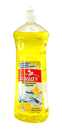 Abaan Dish Wash  Assorted 1Ltr Lemon - أبان صابون الصحون