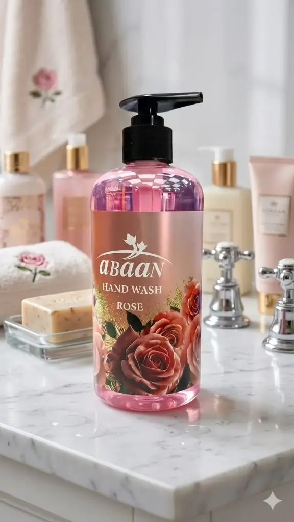 Abaan Hand Wash Rose 500ML - أبان صابون غسيل اليدين