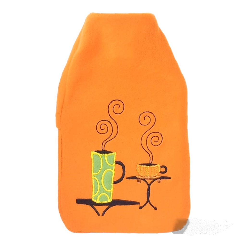 Kwick Releef Hot Water Bag Fleece Coffee -  قربة ماء ساخن