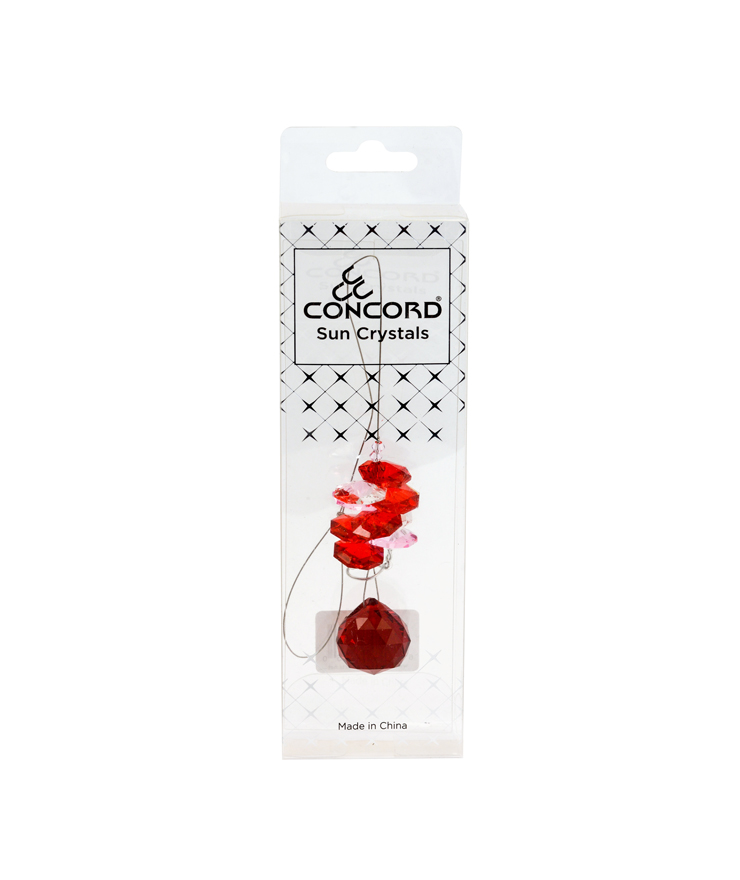 CONCORD CAR CRYSTAL MIX DECOR HANGING - CB319
