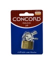 CONCORD PADLOCK BRASS 25 MM - قفل